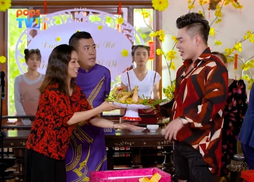 Nhật Cường, Nam Thư đãi người hâm mộ sitcom hài Tết 'Rể quý đầu Xuân'