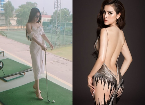 Sau scandal "đi khách", Thư Dung tuyên bốđổi nghề làmnhân viên nhặt bóng sân golf ?