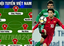 Đội hình ra sân Việt Nam Iraq: Công Phượng thoát kiếp &#8220;siêu dự bị&#8221;