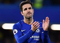 Fabregas khóc trong lần cuối khoác áo Chelsea mùa này