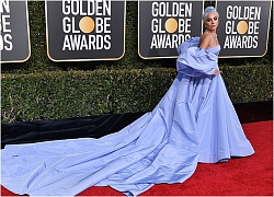 Lady Gaga diện váy 'lấn át' dàn sao trên thảm đỏ Quả cầu vàng 2019