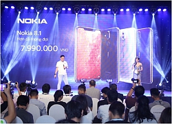 Nokia 8.1 ra mắt tại Việt Nam với chip Snapdragon 710 mạnh mẽ và camera trước 20 MP