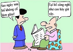 Trưa cười: Con trai chết lặng trước nguyên do bố không chịu làm giàu