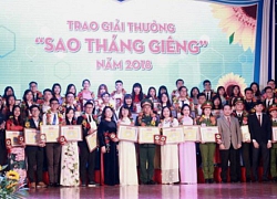 Tuyên dương sinh viên 5 tốt và trao giải thưởng Sao Tháng Giêng năm 2018