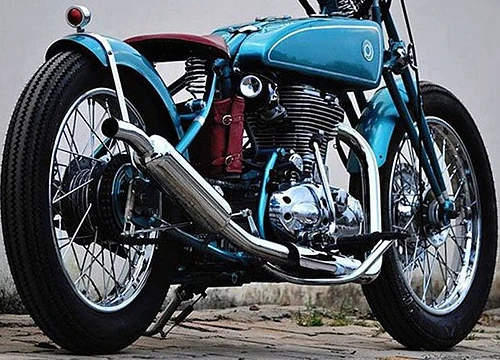 "Xế nổ" Royal Enfield Classic độ bobber phong cách hoài cổ