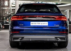 Audi Q8 Navarra Blue sang trọng hơn với khoang cabin tùy chỉnh