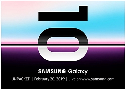 CHÍNH THỨC: Samsung Galaxy S10 sẽ ra mắt vào ngày 20/2