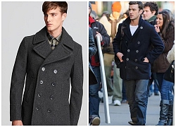 Chọn lựa áo khoác pea coat nam hợp lý nhất cho tủ đồ đông của chàng thêm phần ấm áp đầy quyến rũ