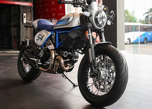 Ducati Scrambler Cafe Racer 2019 chính hãng về VN, giá hơn 400 triệu