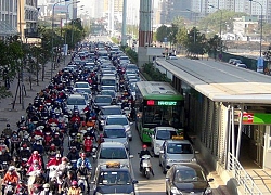 Sẽ xử nghiêm xe cá nhân lấn làn buýt nhanh BRT