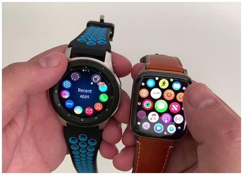 So sánh Samsung Galaxy Watch và Apple Watch Series 4