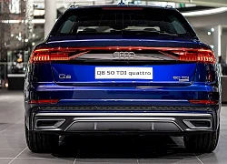 "Soi" Audi Q8 màu xanh được trang bị gói nội thất Bespoke