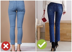 3 lỗi diện quần jeans không khiến cặp chân ngắn hơn thì cũng dễ đưa bạn vào tình huống kém duyên, nhạy cảm