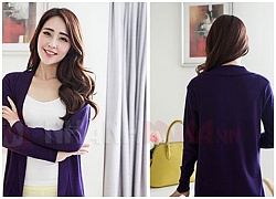 77+ Áo khoác cardigan nữ Hàn Quốc dáng dài đẹp cho mùa Đông