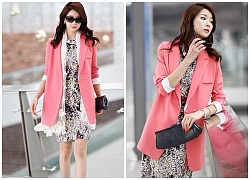 Áo khoác blazer nữ công sở Hàn Quốc đẹp đông trẻ trung ấm áp không lạnh