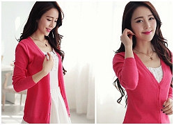 Áo khoác cardigan nữ đẹp đông cho nàng xinh xắn đón xuân đang về