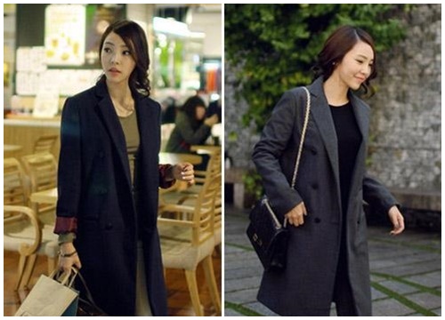 Áo khoác nữ Blazer giả vest Hàn Quốc đẹp đông cho bạn gái tung tăng dạo phố