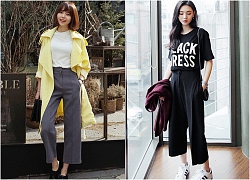 Cách chọn quần culottes sành điệu cho cô nàng chân ngắn