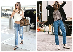 Cách mặc quần boyfriend jeans đẹp cho bạn gái tự tin cuốn hút trong mùa thời trang thu đông