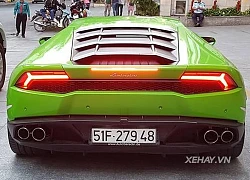 Chạm mặt Lamborghini Huracan đầu tiên ra biển số tại Việt Nam trên đường phố Sài Gòn