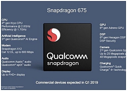 Chip Snapdragon 675 bất ngờ lộ điểm trên AnTuTu, cao hơn cả Snapdragon 710?