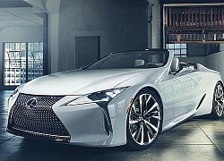 Diện kiến mui trần Lexus LC Convertible đấu BMW 8 Series Convertible