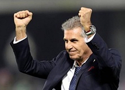 HLV Carlos Queiroz: 'Cầu thủ Iran mới chơi với 60% phong độ'