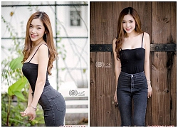 Mỹ nhân Thái Lan cực năng động và gợi cảm khi diện jeans rách