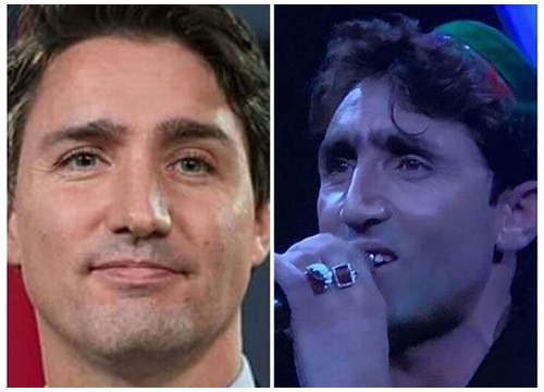 Nam ca sĩ gây 'bão' mạng vì quá giống Thủ tướng Canada Justin Trudeau