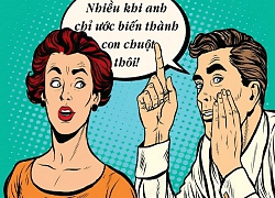 Sáng cười: Lý do chồng muốn biến thành chuột