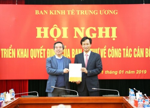 Tân Phó trưởng Ban Kinh tế Trung ương vừa được bổ nhiệm là ai?