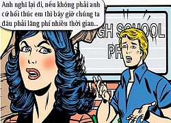 Trưa cười: Lãng phí thời gian vì chồng hối thúc