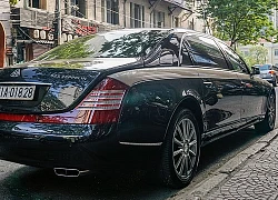 Cận cảnh siêu xe Maybach 62 Zeppelin 20 tỷ dạo chơi Sài Gòn