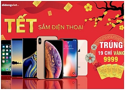 Đổi máy cũ lên đời Galaxy S9 Plus, Note 8 và Galaxy Note 9 trúng 19 chỉ vàng 9999 tại Di Động Việt