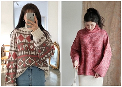 Gợi ý cách mặc áo len oversized cho chị em không bị luộm thuộm mà lại phong cách