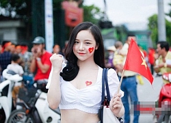 Hot girl ngủ gật yêu Quang Hải?