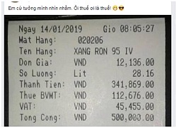 Mua 300.000 tiền xăng, chịu hơn 100.000 tiền thuế, dân mạng hốt hoảng phát hiện sự thật phía sau thuế BVMT