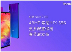 Redmi Note 7 Pro với cảm biến 48MP của Sony, Snapdragon 675 sẽ có giá từ 4,8 triệu?