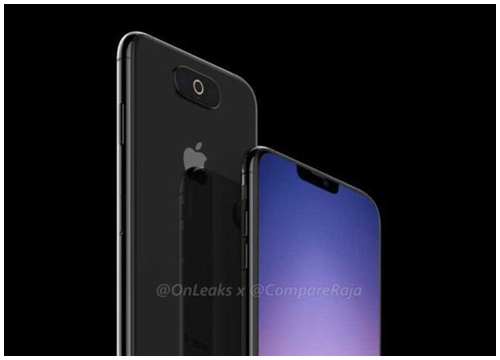 Rò rỉ thiết kế mới của iPhone 11 với 3 camera sau nằm ngang