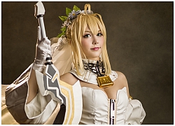 Saber Nero Bride: cosplay kiểu cô dâu cực quyến rũ