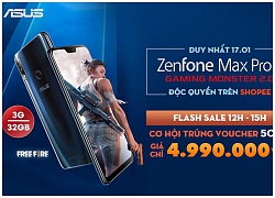 Sở hữu &#8220;quái vật Gaming&#8221; ASUS ZenFone Max Pro (M2) cấu hình như mơ với giá bất ngờ