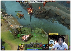 Tượng đài LMHT Việt - QTV phô diễn kỹ năng chơi Dota 2 trên Stream khiến cộng đồng game thủ không tiếc lời khen ngợi