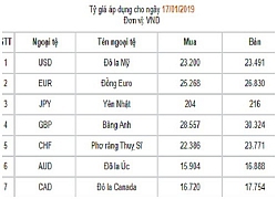 Tỷ giá đô la/tiền đồng dao động quanh tỷ giá mua vào của NHNN