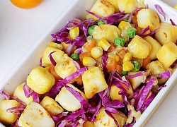 Bữa tối chỉ cần một đĩa salad thế này vừa ngon miệng lại giúp giảm cân