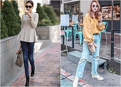 Cách mix đồ với quần jeans cá tính nhưng vẫn rất điệu đà sành điệu