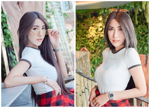 Hot girl Thái Lan ICezzy Chic xinh đẹp gợi cảm với ánh mắt đa tình