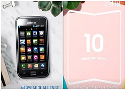 Hưởng ứng phong trào #10YearChallenge, Samsung quảng cáo chiếc smartphone màn hình gập sắp tới