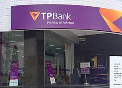 Lợi nhuận TPBank tăng 87%, nợ khả năng mất vốn tăng 15%