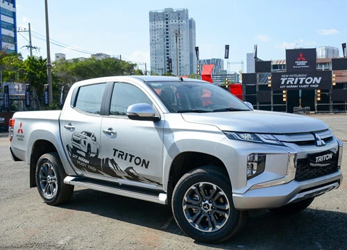 Mitsubishi Triton 2019 có giá từ 730,5 triệu đồng tại Việt Nam