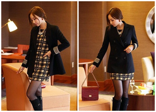 Những mẫu áo vest blazer Hàn Quốc tuyệt đẹp cho cô nàng công sở thời trang